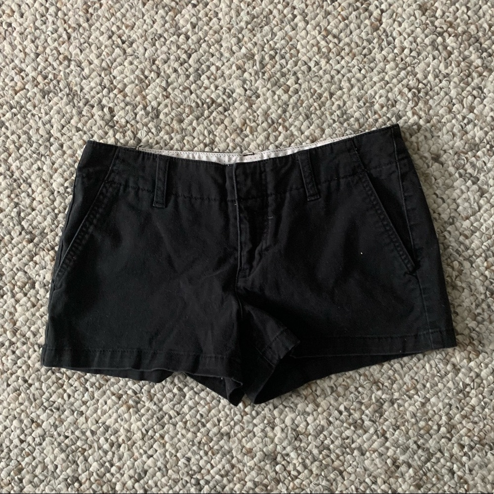 Express Black Chino Shorts
